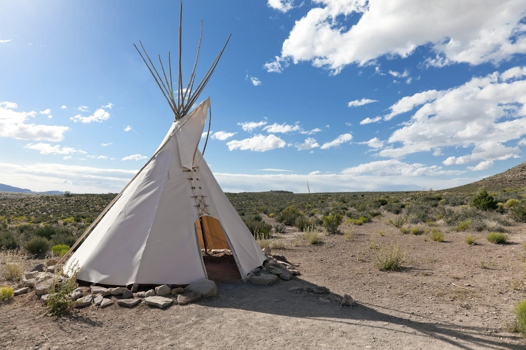 Loger dans un tipi