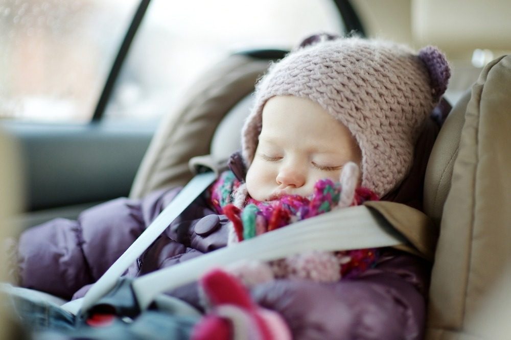 Manteau en voiture