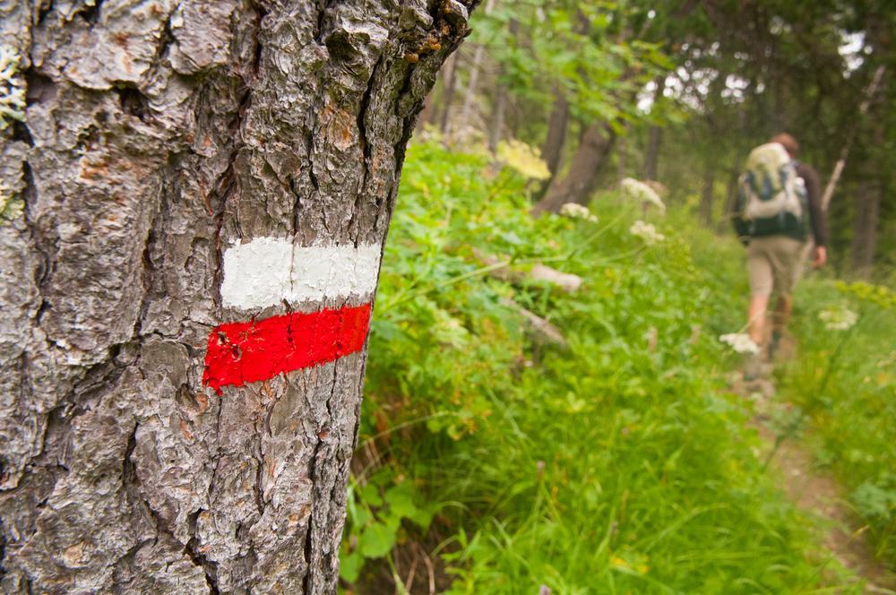 Long-distance hiking trail