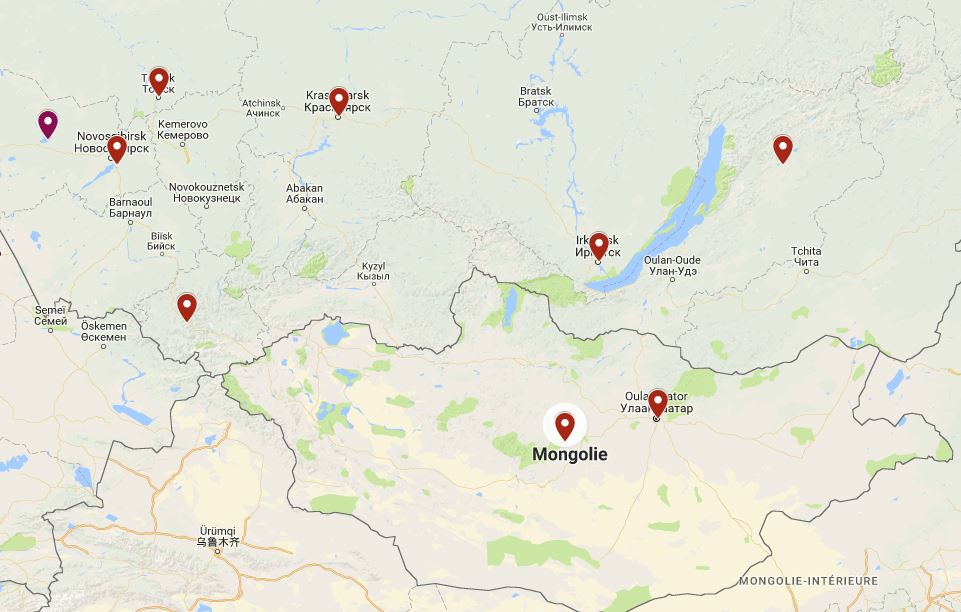 Sibérie-Mongolie