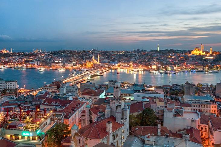 The city of Istanbul